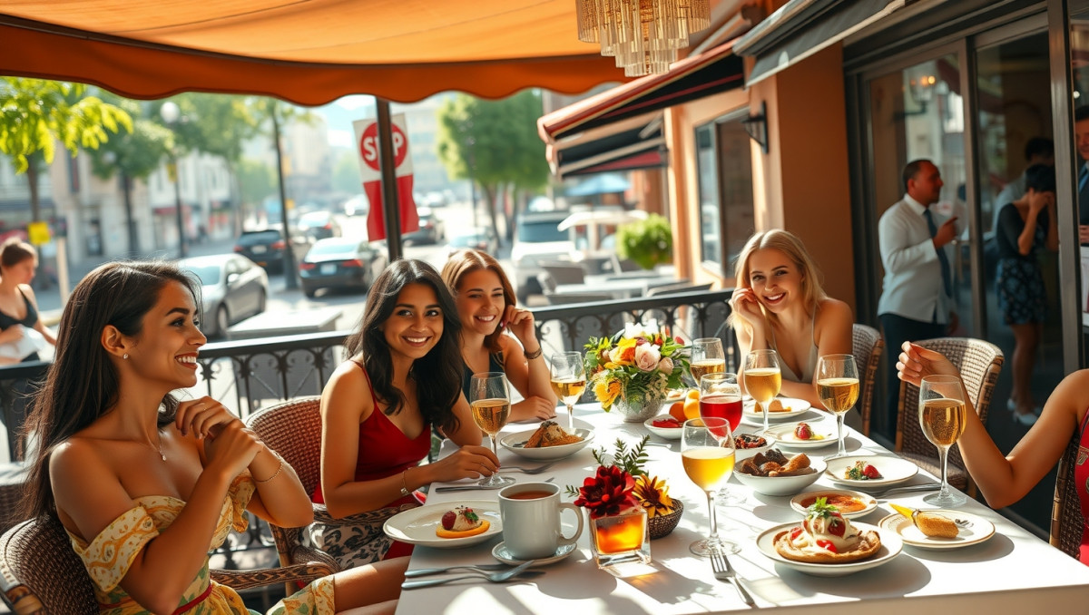 Debate over splitting the restaurant bill among friends creates tension at celebration