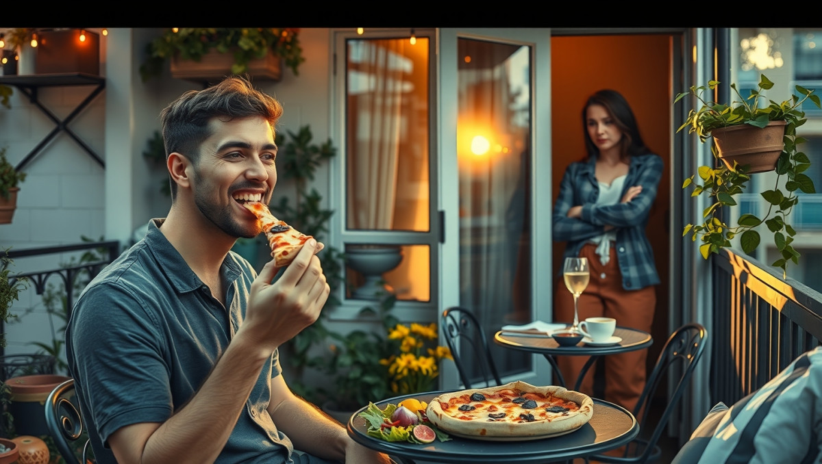 AITA for Eating Cheat Meal in Front of Dieting Partner?