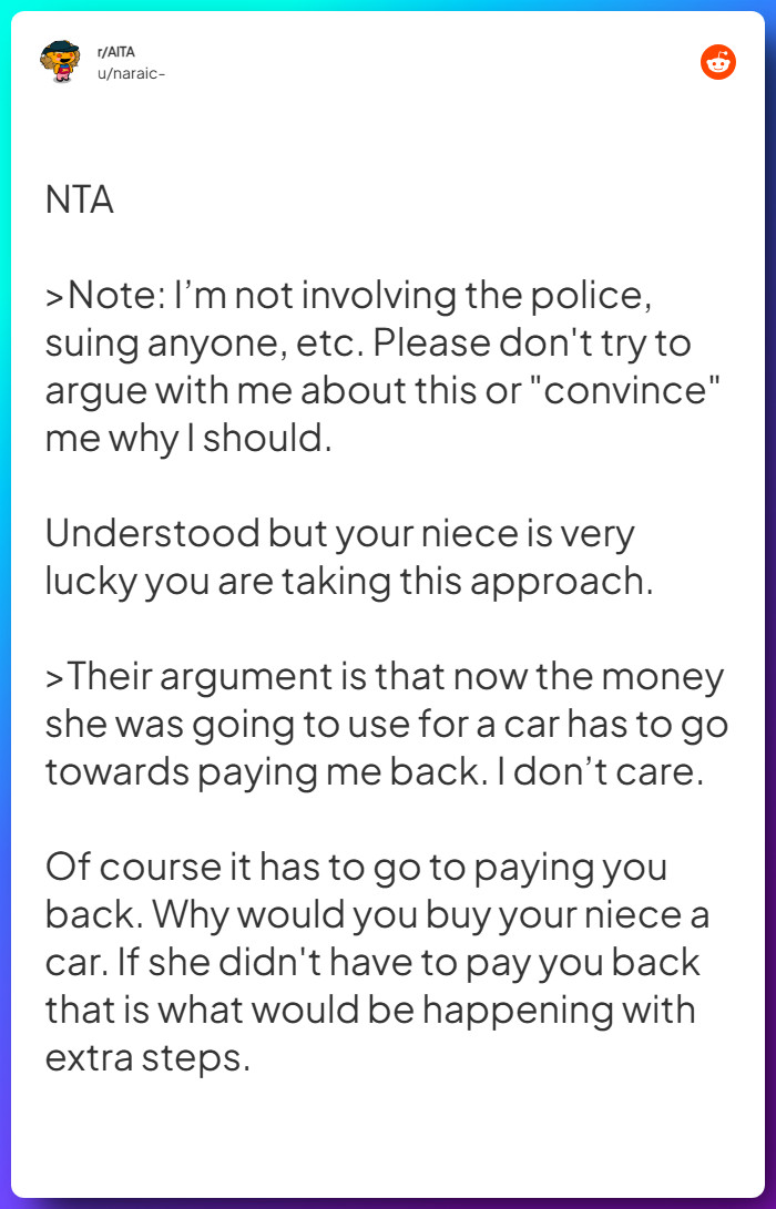 Comment from u/naraic-