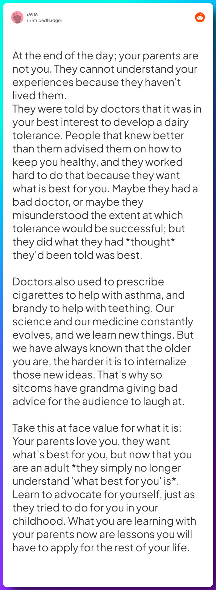 Comment from u/StripedBadger