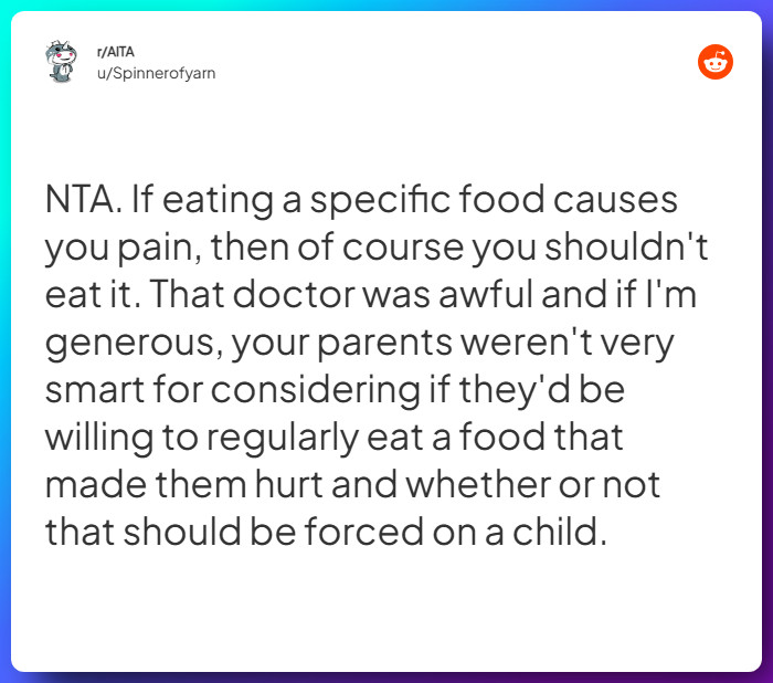 Comment from u/Spinnerofyarn