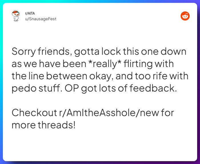 Comment from u/SnausageFest