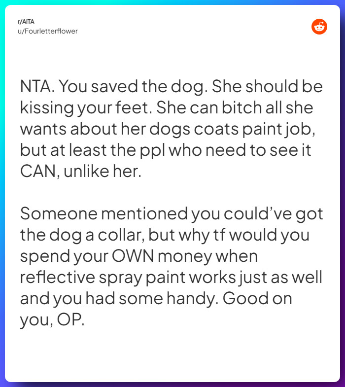 Comment from u/Fourletterflower