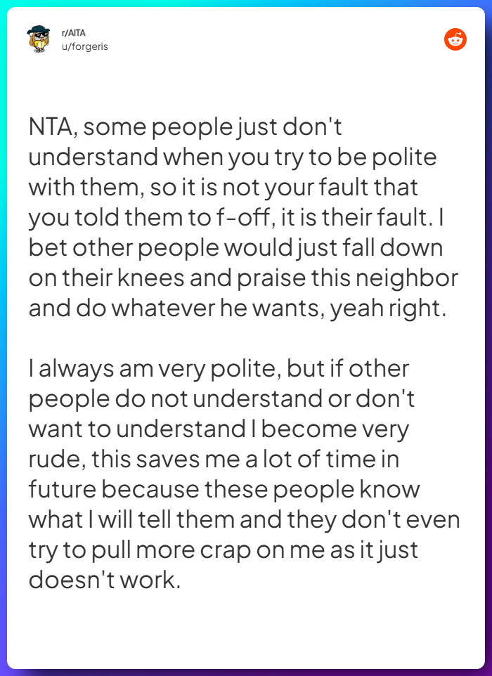 Comment from u/forgeris