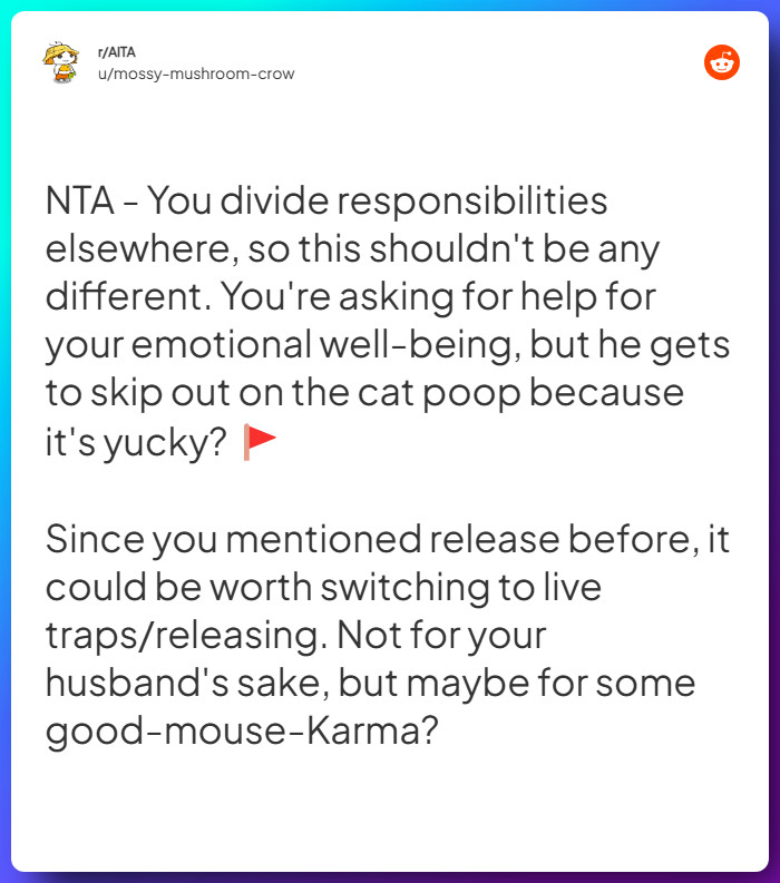 Comment from u/mossy-mushroom-crow