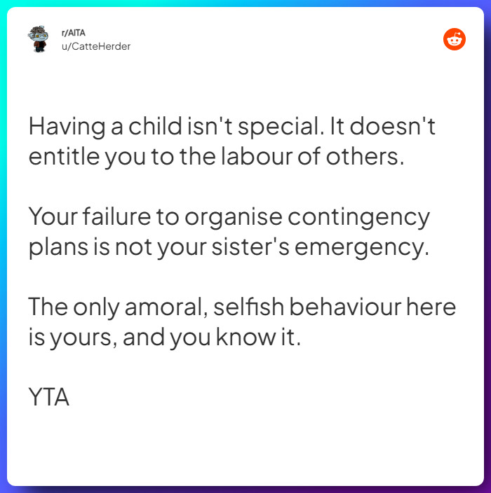 Comment from u/CatteHerder