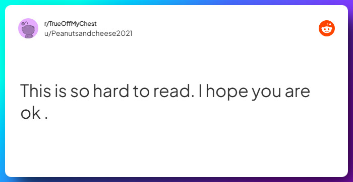 Comment from u/Peanutsandcheese2021