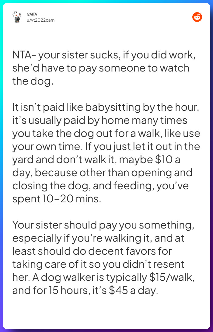 Comment from u/vt2022cam