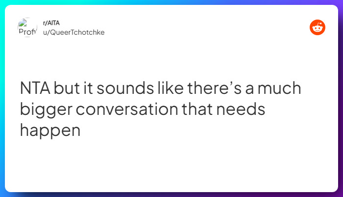 Comment from u/QueerTchotchke