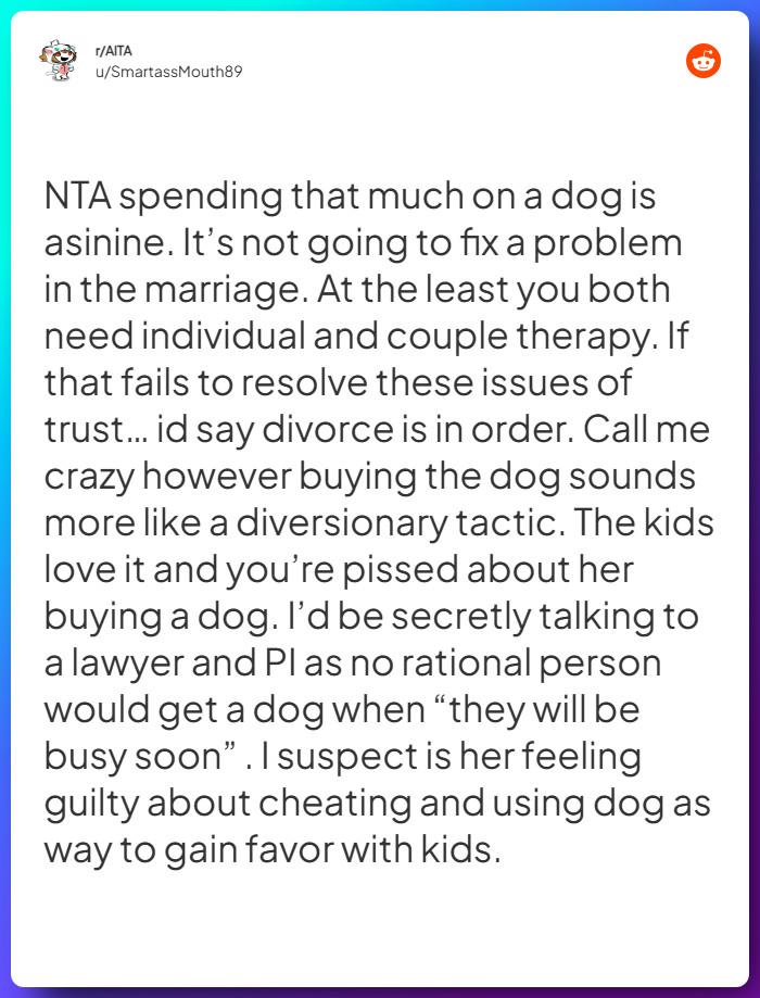 Comment from u/SmartassMouth89