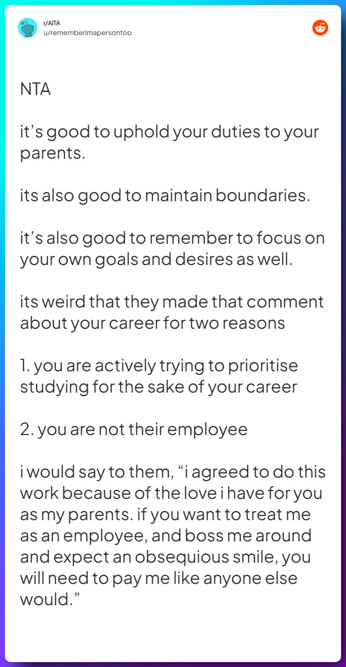 Comment from u/rememberimapersontoo