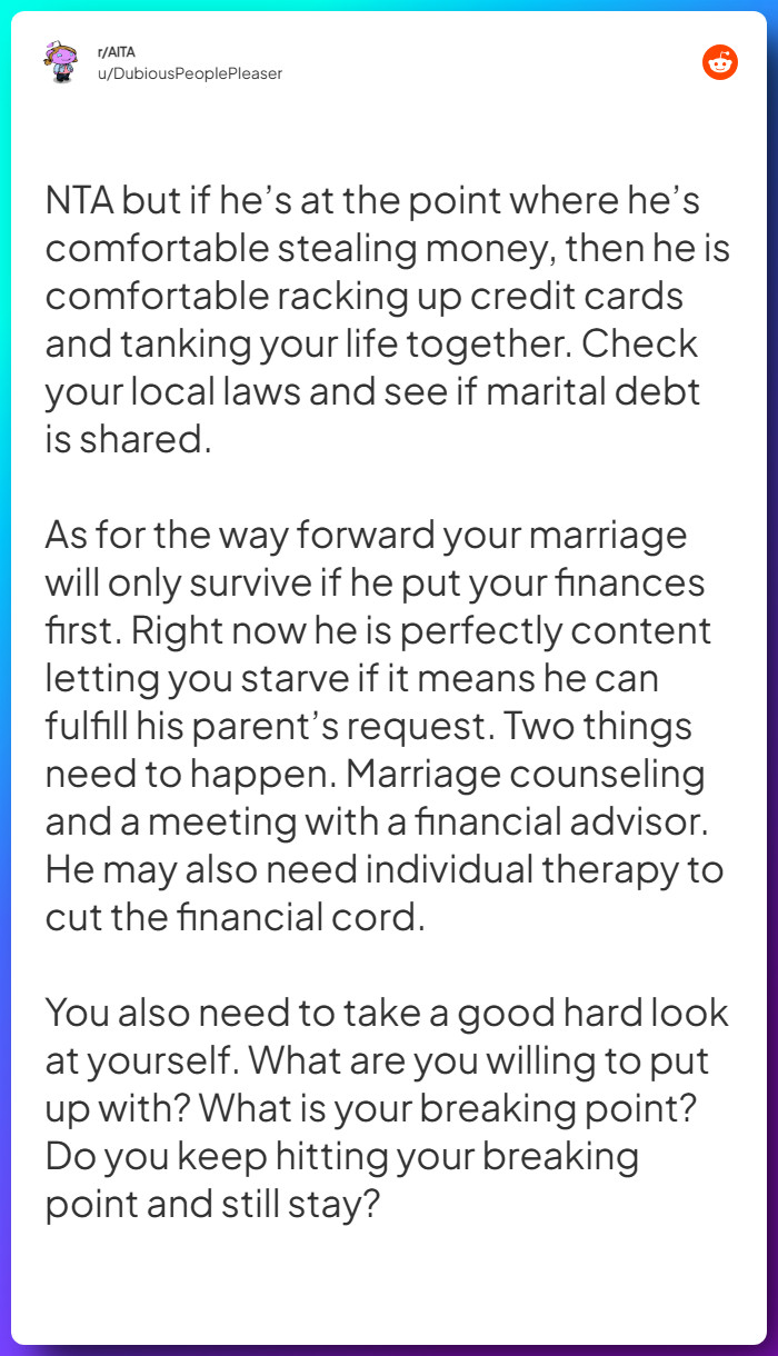 Comment from u/DubiousPeoplePleaser