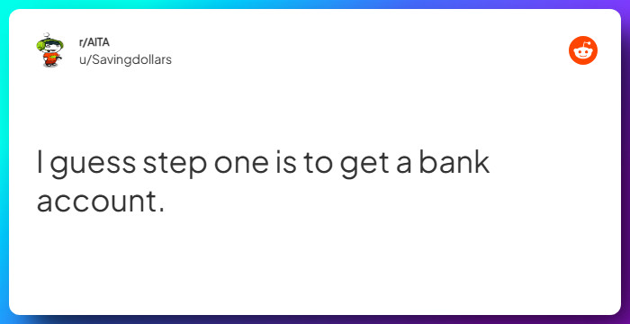 Comment from u/Savingdollars