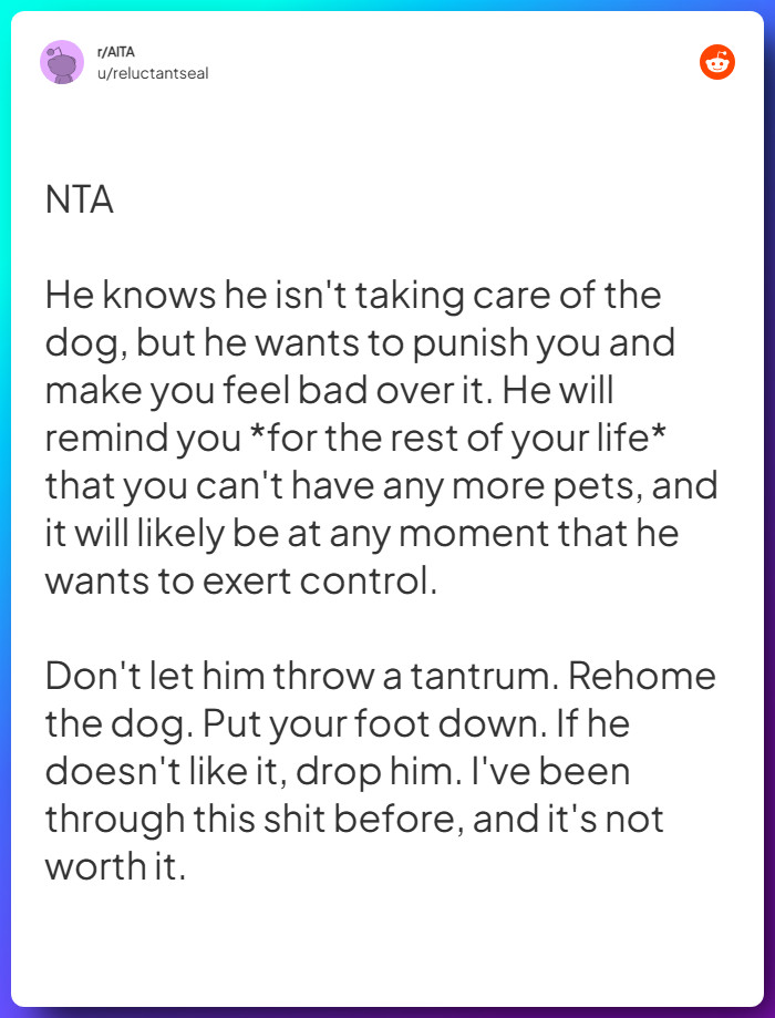 Comment from u/reluctantseal