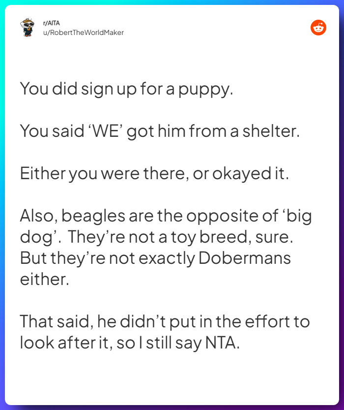 Comment from u/RobertTheWorldMaker