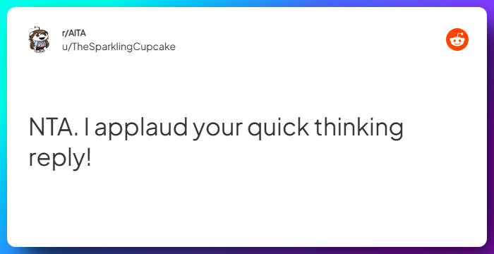 Comment from u/TheSparklingCupcake