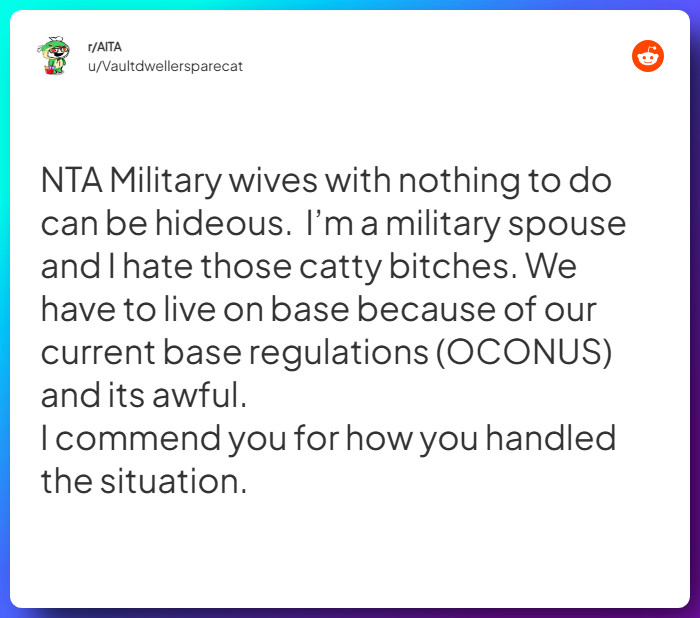 Comment from u/Vaultdwellersparecat