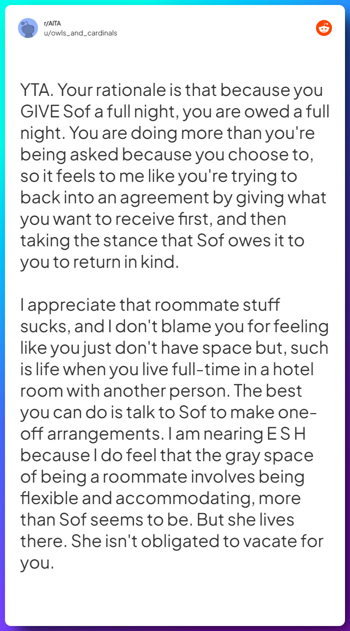 Comment from u/owls_and_cardinals