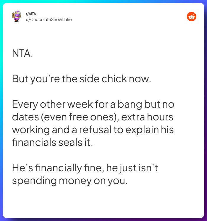 Comment from u/ChocolateSnowflake