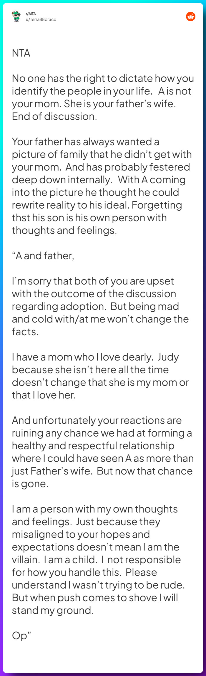 Comment from u/Terra88draco