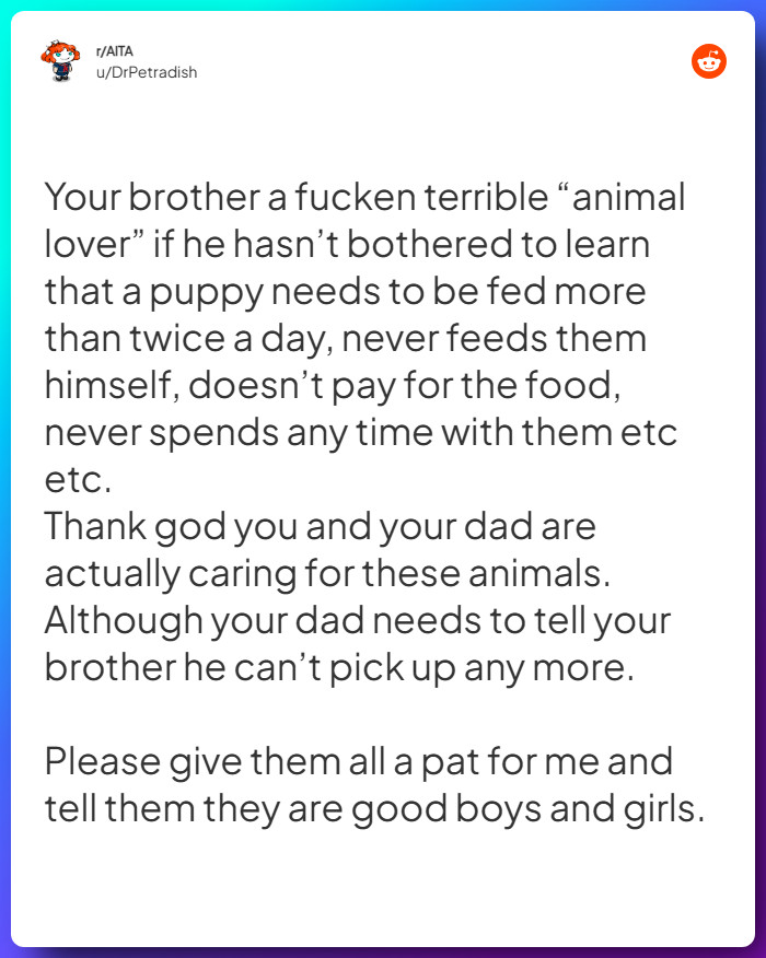 Comment from u/DrPetradish