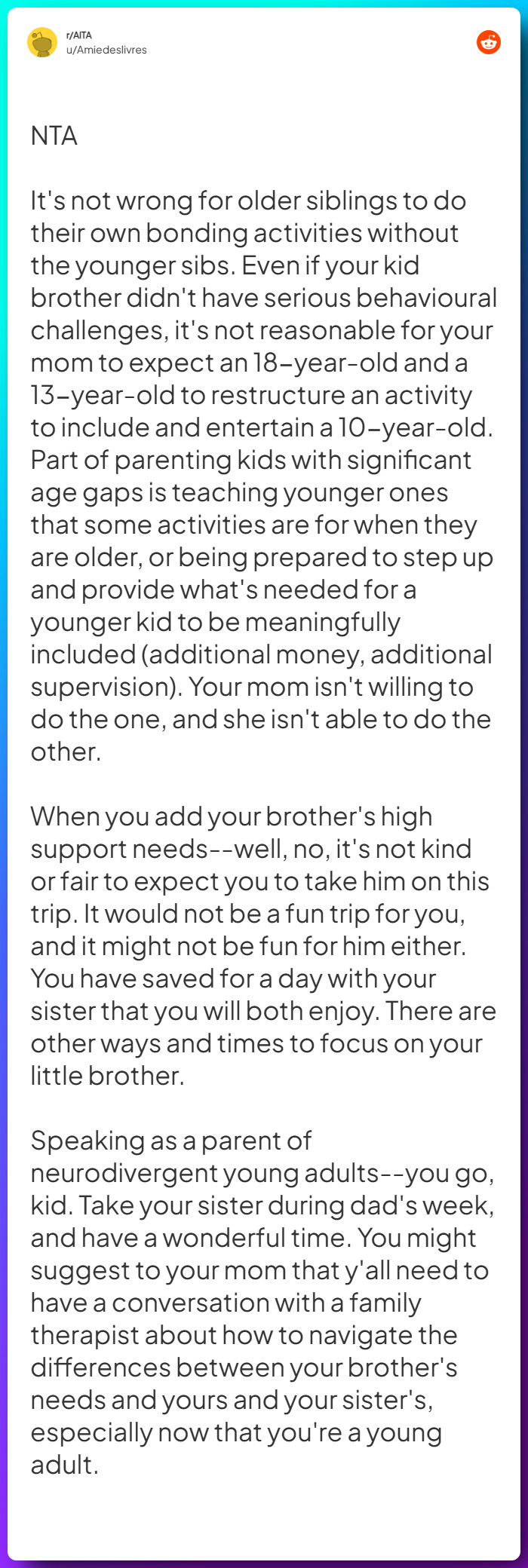 Comment from u/Amiedeslivres