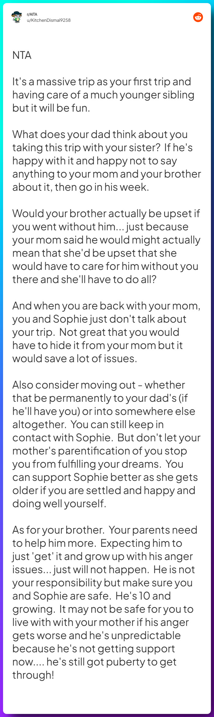 Comment from u/KitchenDismal9258