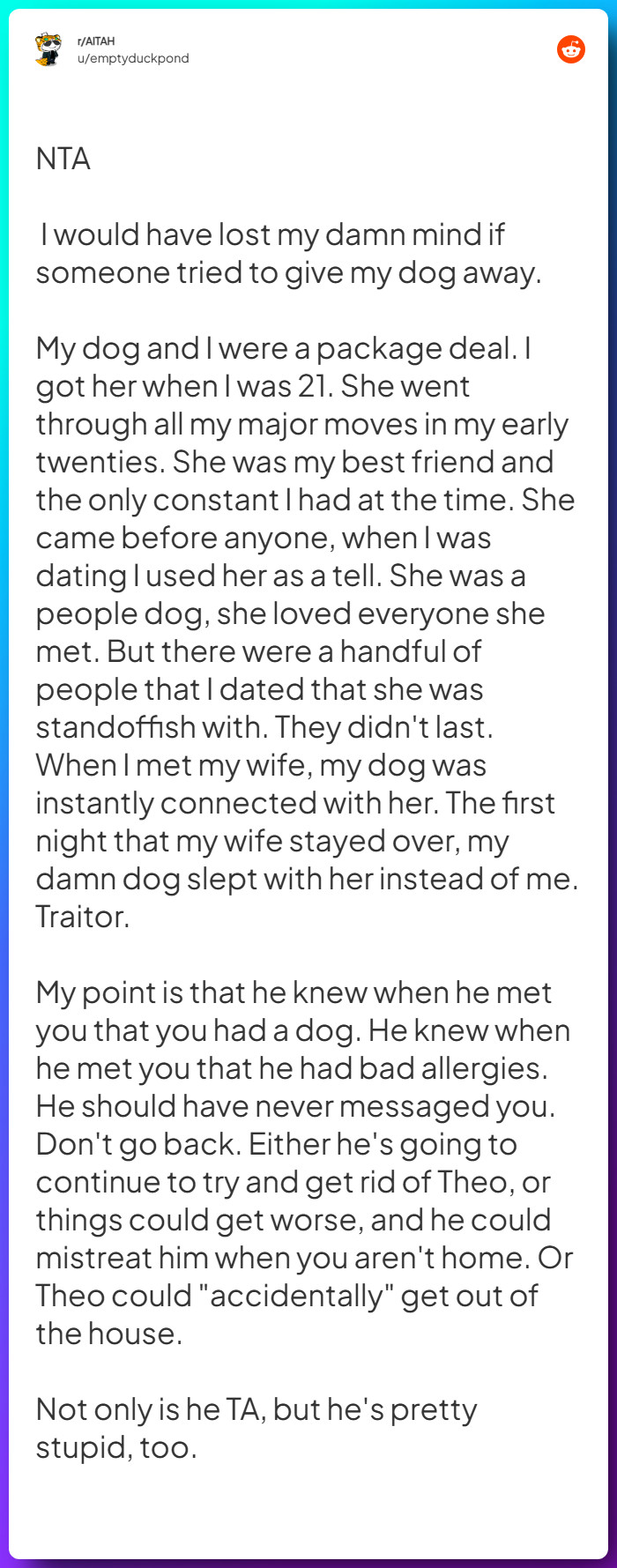 Comment from u/emptyduckpond