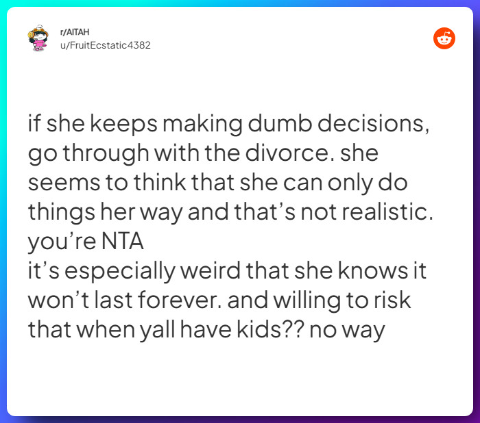 Comment from u/FruitEcstatic4382