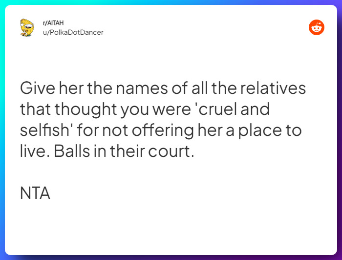 Comment from u/PolkaDotDancer