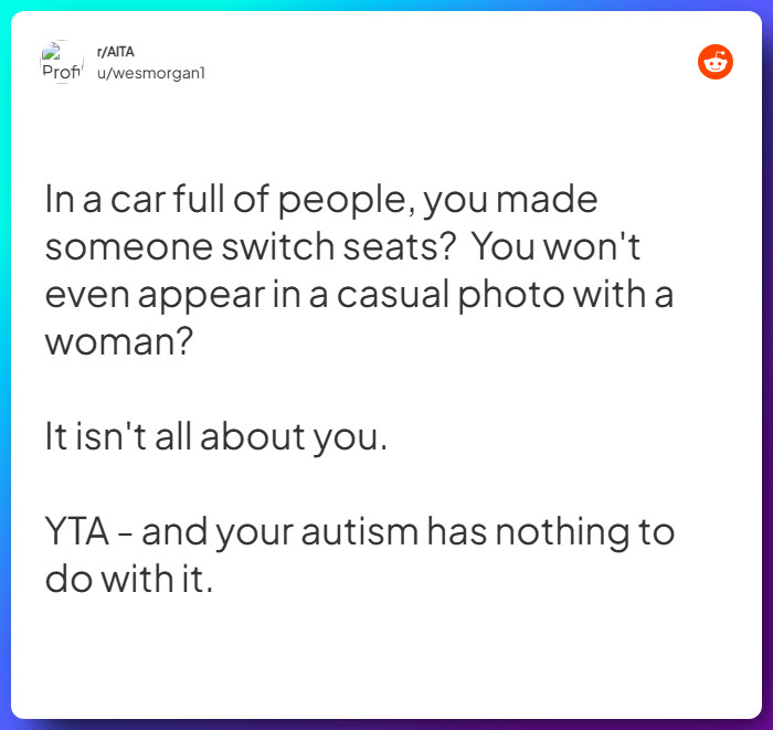 Comment from u/wesmorgan1