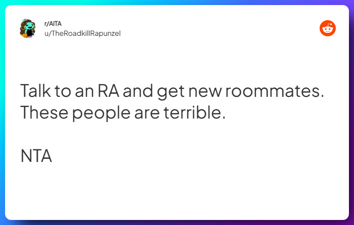 Comment from u/TheRoadkillRapunzel