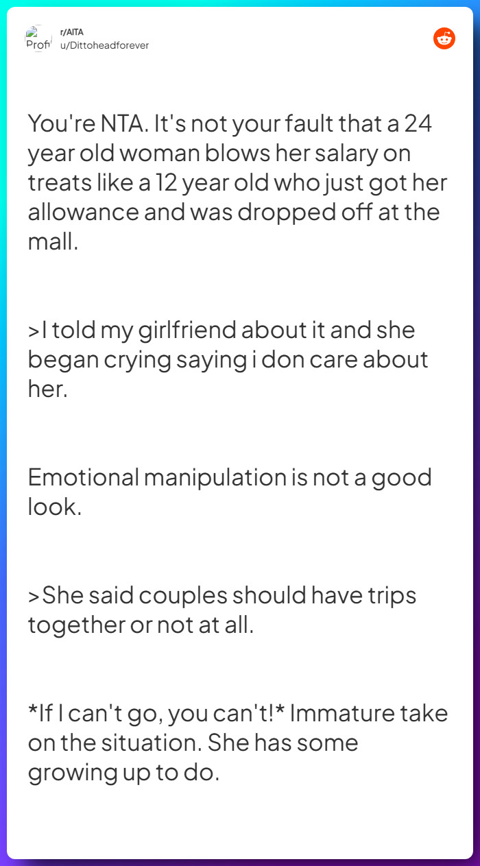 Comment from u/Dittoheadforever