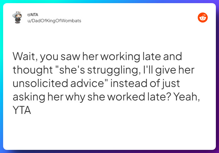 Comment from u/DadOfKingOfWombats