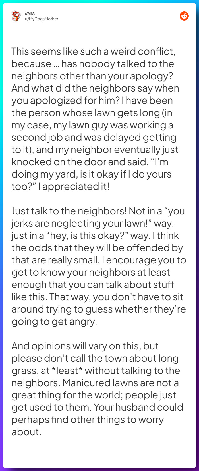 Comment from u/MyDogsMother