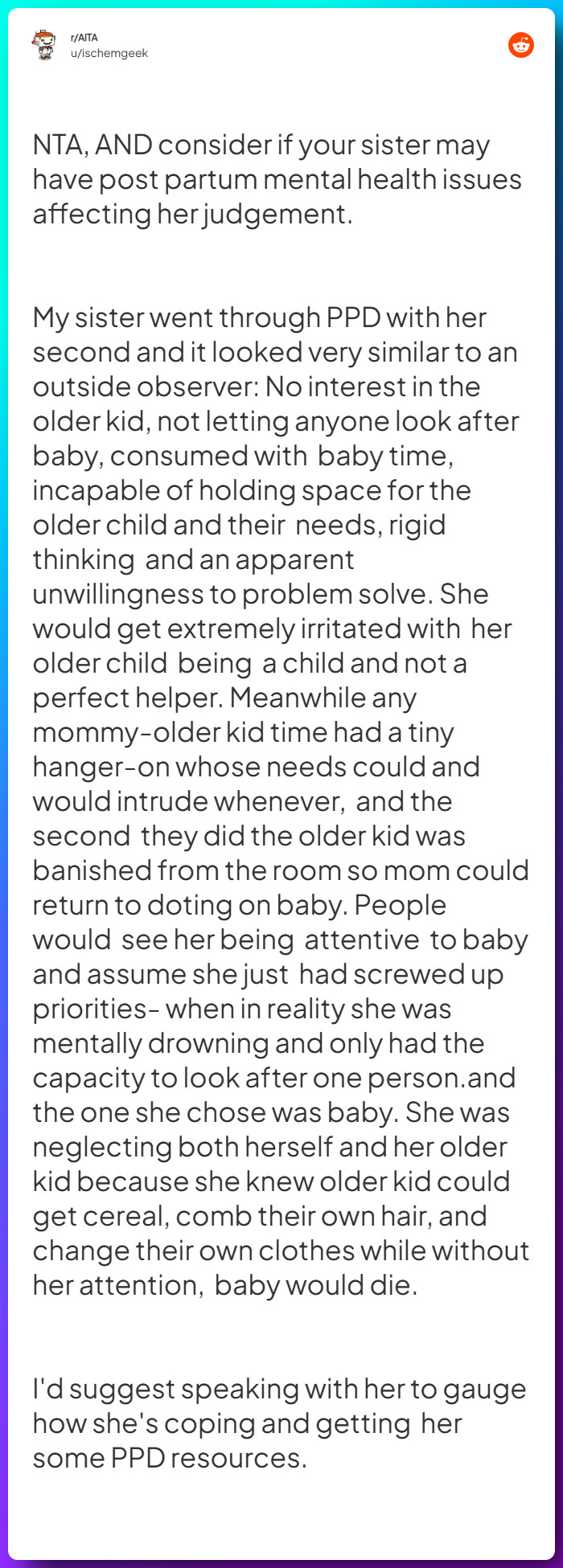 Comment from u/ischemgeek