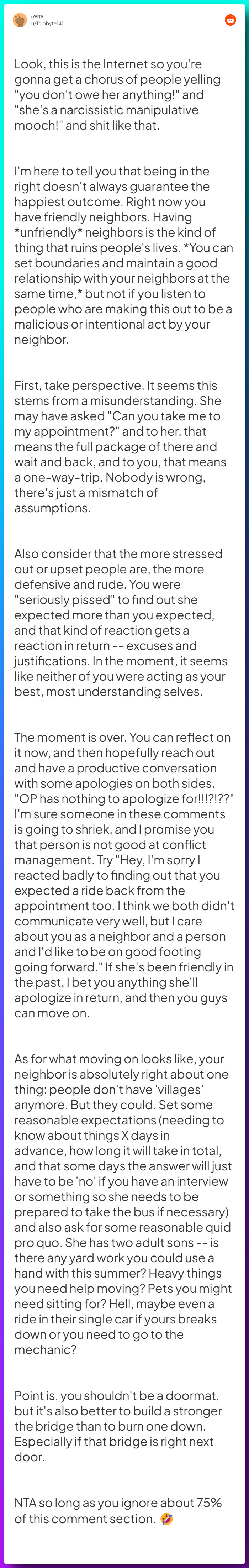 Comment from u/Trilobyte141