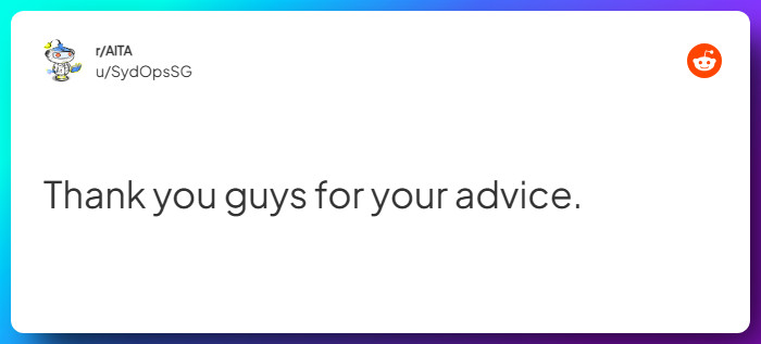 Comment from u/SydOpsSG