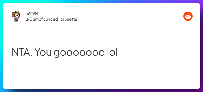 Comment from u/Dumbfounded_brunette