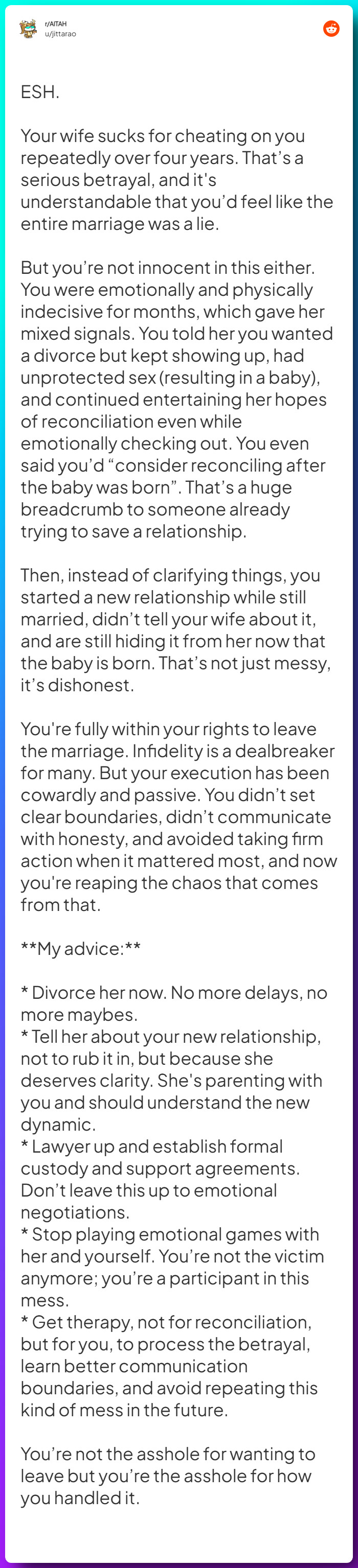 Comment from u/jittarao