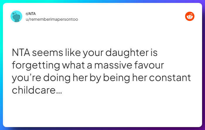 Comment from u/rememberimapersontoo