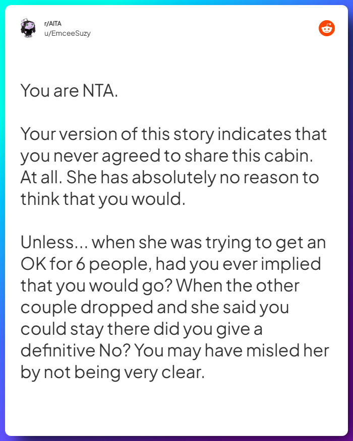 Comment from u/EmceeSuzy