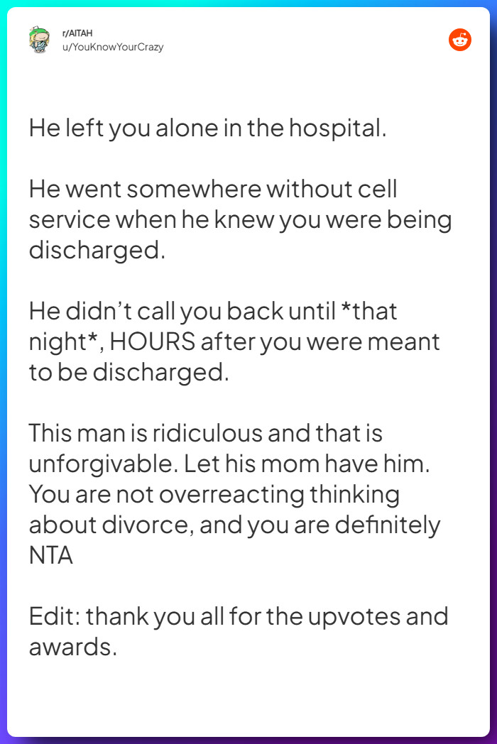 Comment from u/YouKnowYourCrazy