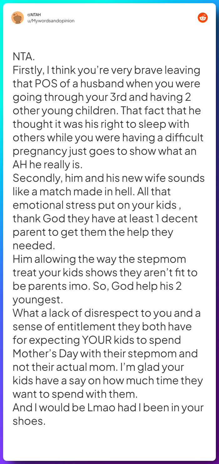 Comment from u/Mywordsandopinion