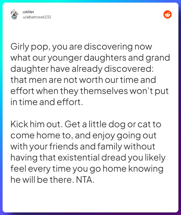 Comment from u/albatross6232