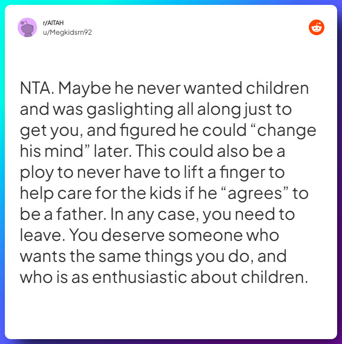 Comment from u/Megkidsrn92