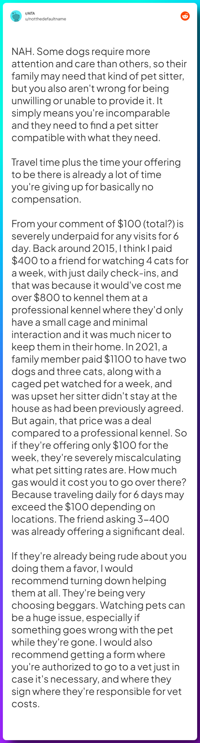 Comment from u/notthedefaultname