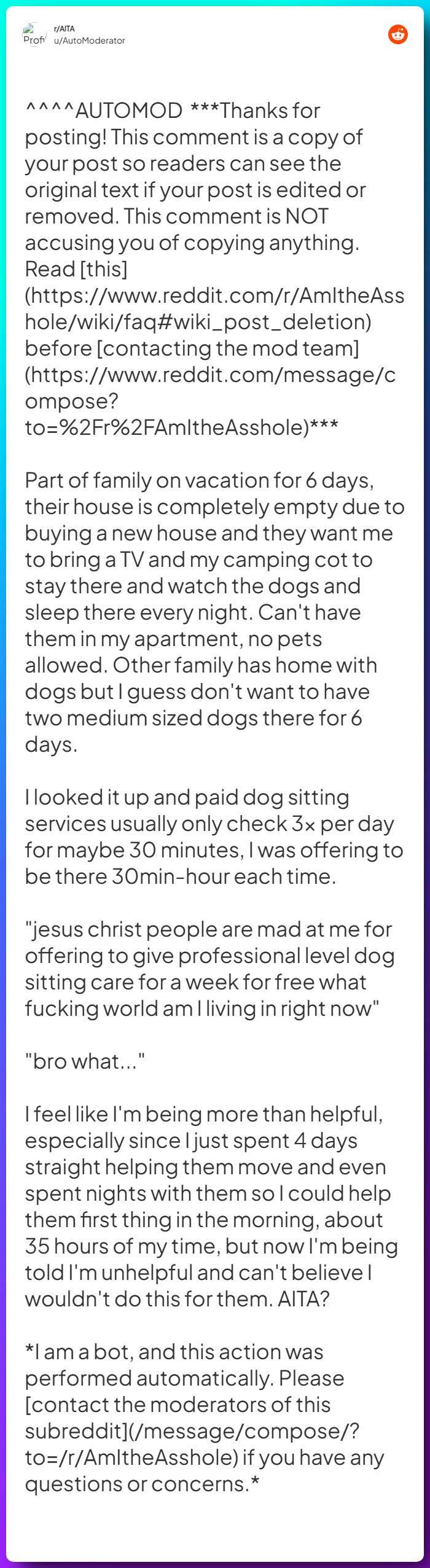 Comment from u/AutoModerator