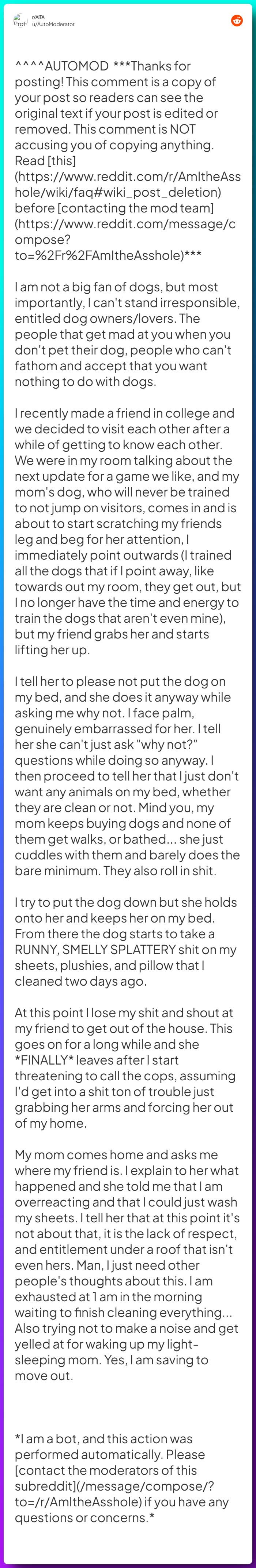 Comment from u/AutoModerator