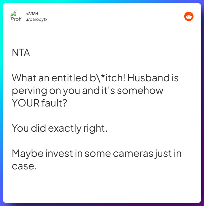 Comment from u/parodytx